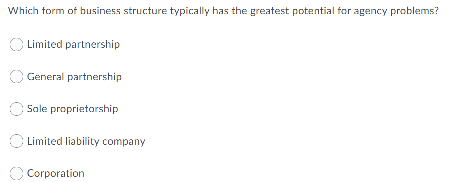 solved-which-form-of-business-structure-typically-has-the-chegg