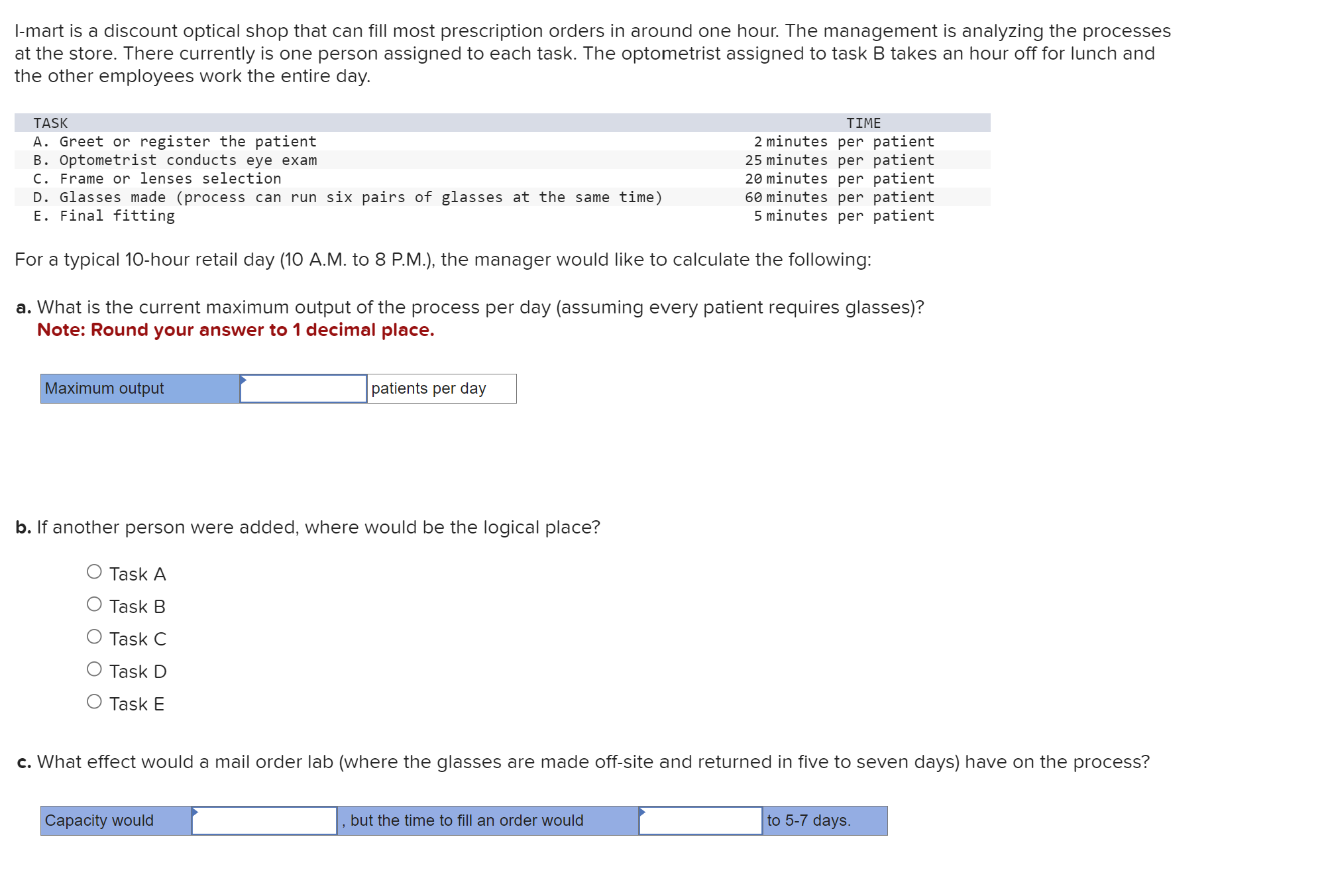 Imart is a discount optical shop that can fill most