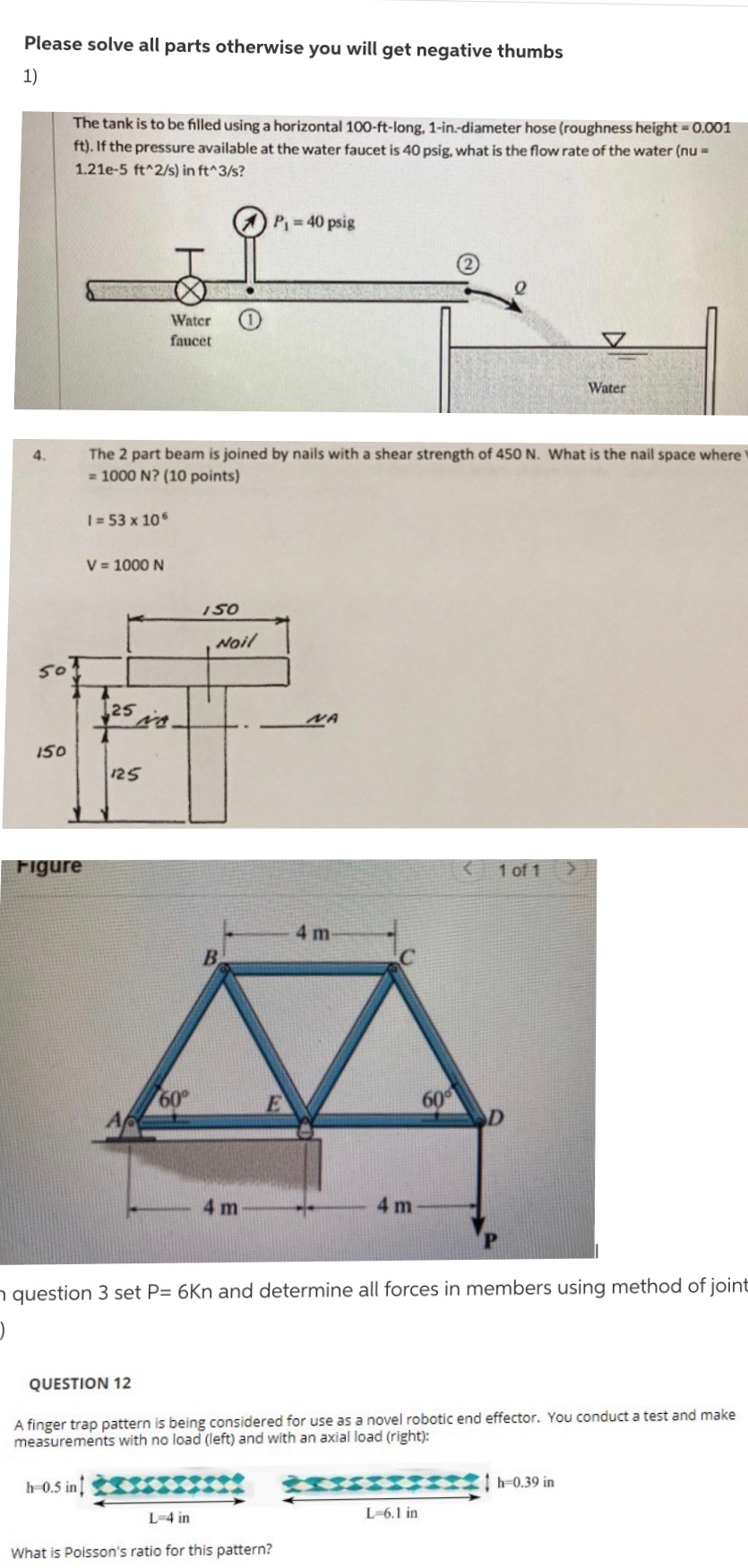 Solved Please solve all parts otherwise you will get | Chegg.com