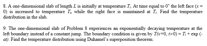 Solved Conduction Heat Transfer Question (master's | Chegg.com