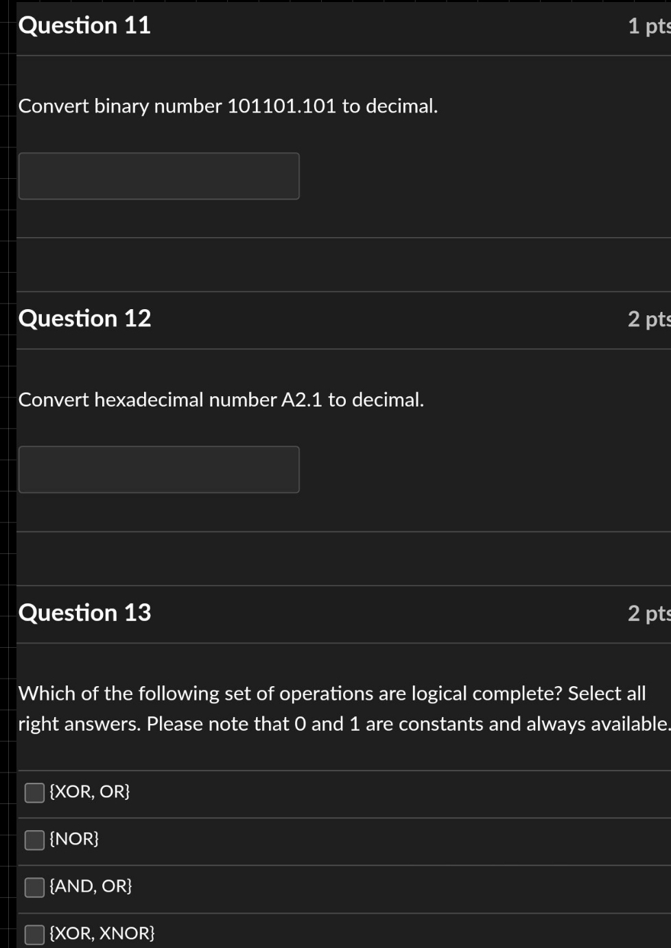 Solved Convert binary number 101101.101 to decimal. Question | Chegg.com