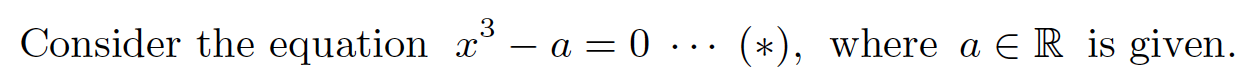 Solved Numerical Analysis. Just Need Matlab Code For Part B) | Chegg.com