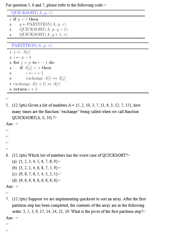 For Question 5 6 And 7 Please Refer To The Chegg Com