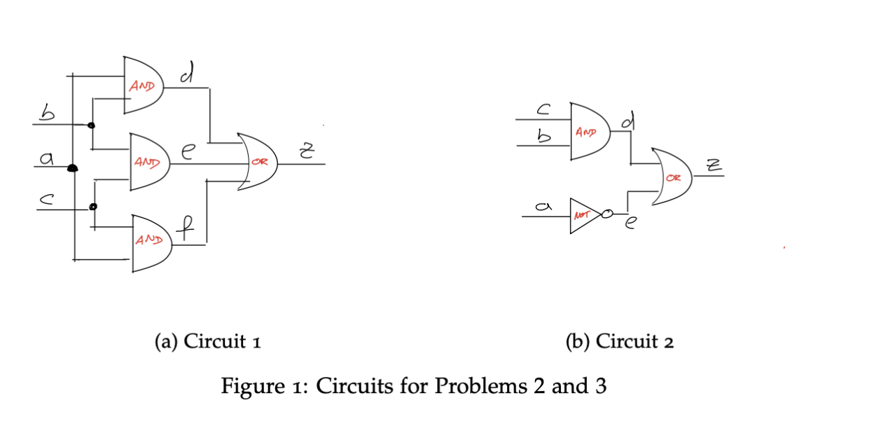 Solved Problem 3. Suppose we want to design a circuit with | Chegg.com