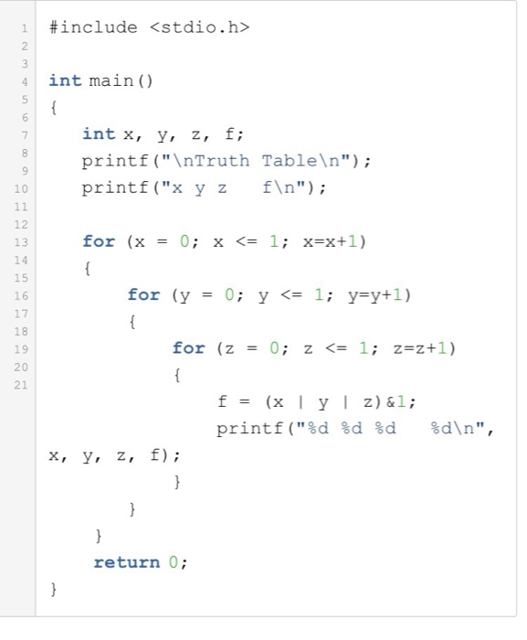 c assignment truth value