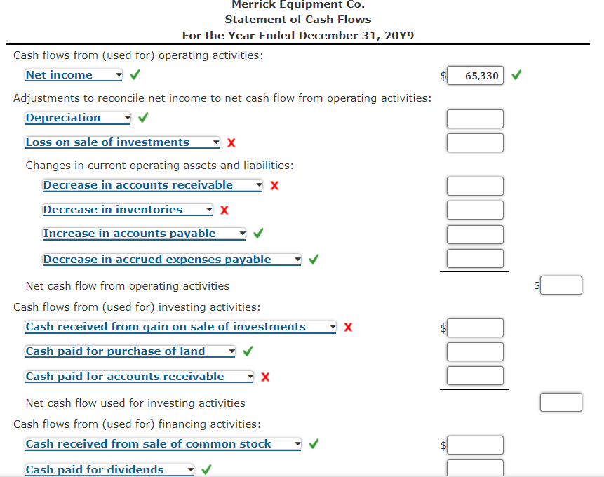 solved-the-comparative-balance-sheet-of-merrick-equipment-chegg