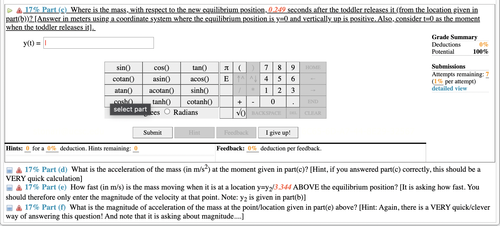 (8%) Problem 3: You Are Working For A Company 