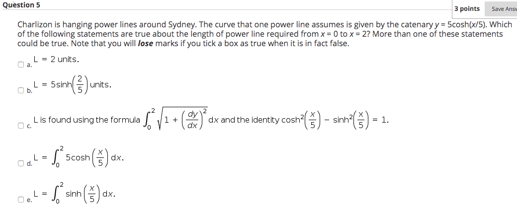 Solved Question 4 3 points Save Ang Suppose you are given a | Chegg.com