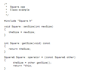 Solved C++ Add an overloaded assignment operator to the | Chegg.com
