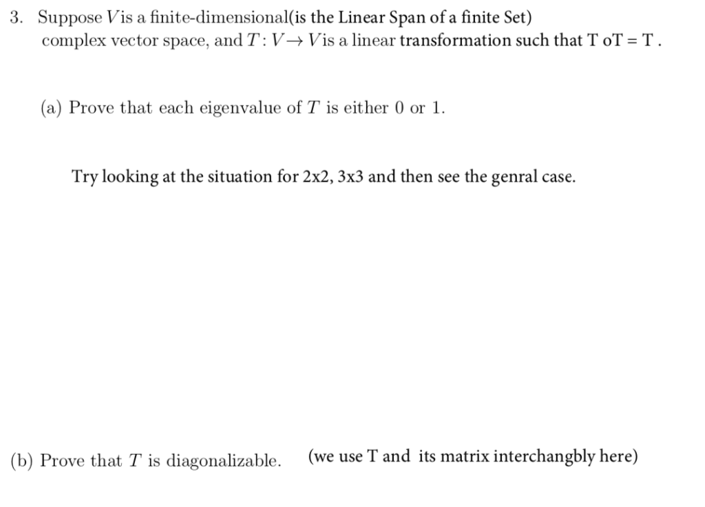 Solved If V Is A Vector Space And S V 1 V 2 V N Is Chegg Com