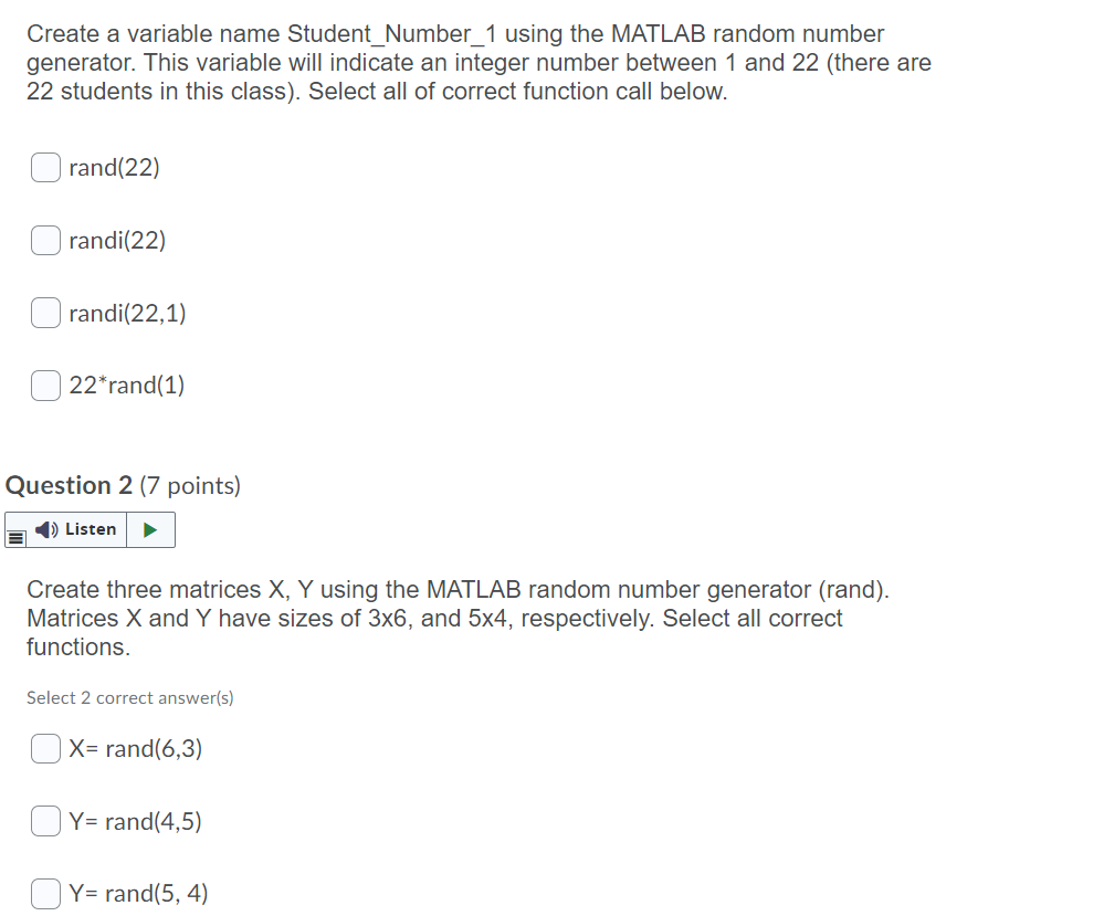 SOLVED: Write the MATLAB code to generate a random number between 1 and 3  using the randi function. You can find more information about randi at   Consider the Monty  Hall problem (