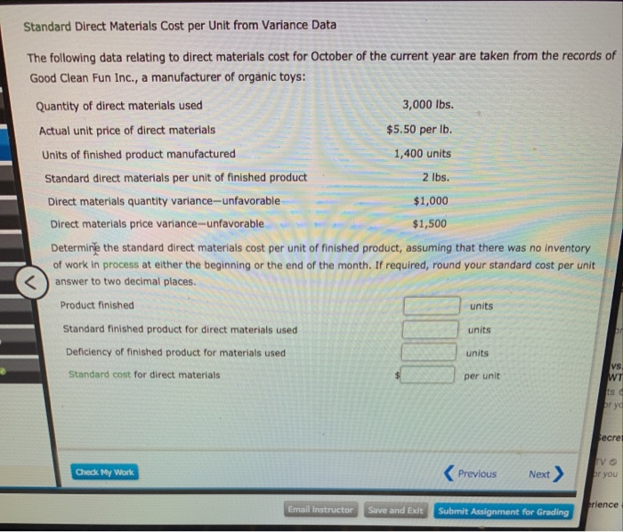 solved-standard-direct-materials-cost-per-unit-from-variance-chegg