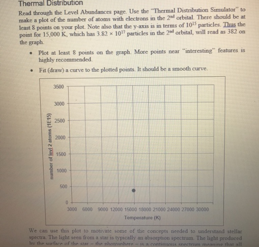 Thermal Distribution Read through the Level | Chegg.com