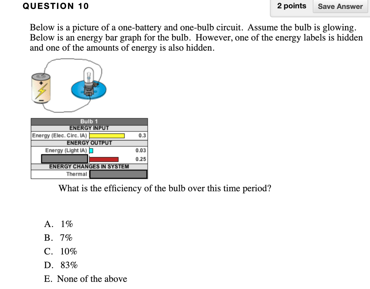 Solved QUESTION 10 2 points Save Answer Below is a picture | Chegg.com