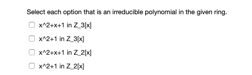 Solved can you also explain why you chose what you chose as | Chegg.com