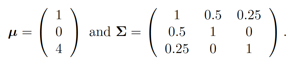 Solved Suppose that x is an observation from a trivariate | Chegg.com