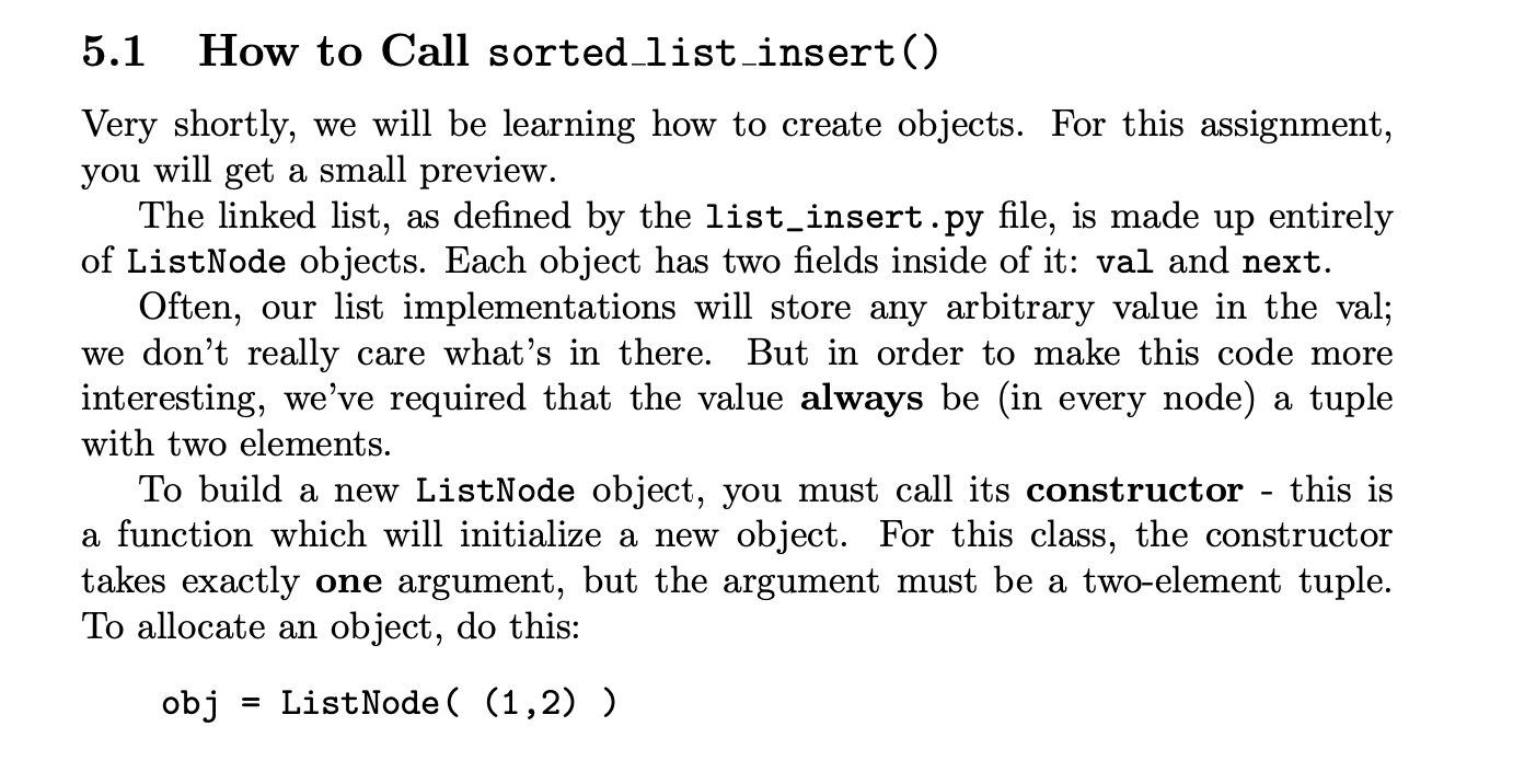Solved 5 Coverage (cover list_code.py) You must write a | Chegg.com