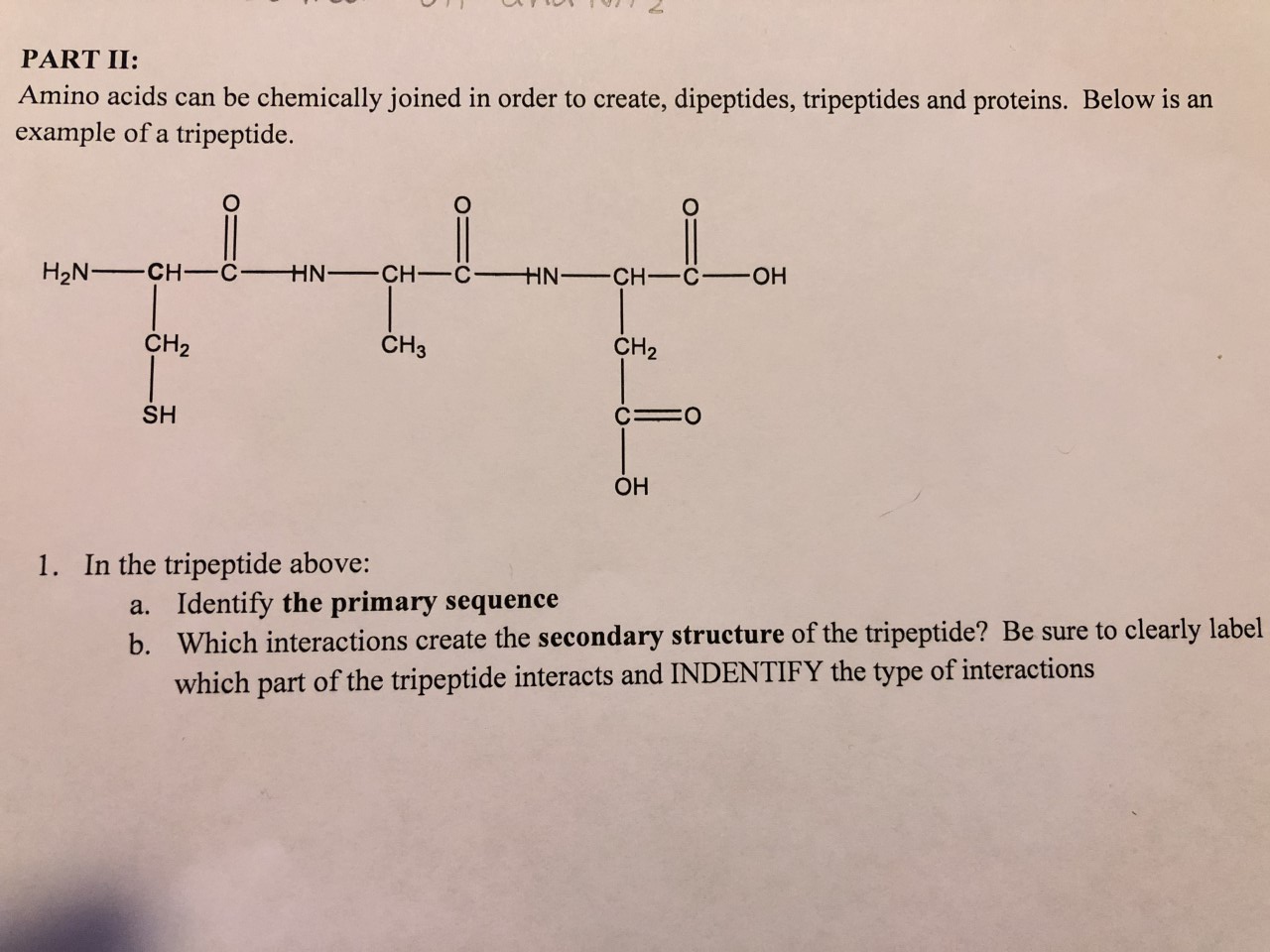 what-is-peptide-linkage-how-is-tripeptide-formed-sarthaks-econnect