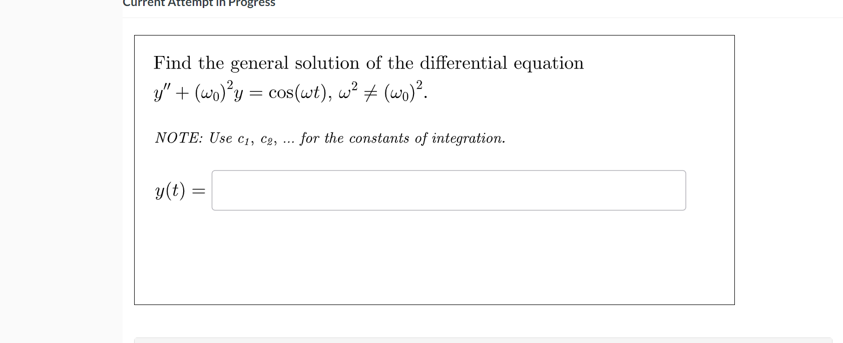 Solved Find the general solution of the differential | Chegg.com
