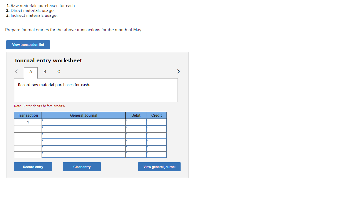 Solved Required information Use the following information to | Chegg.com