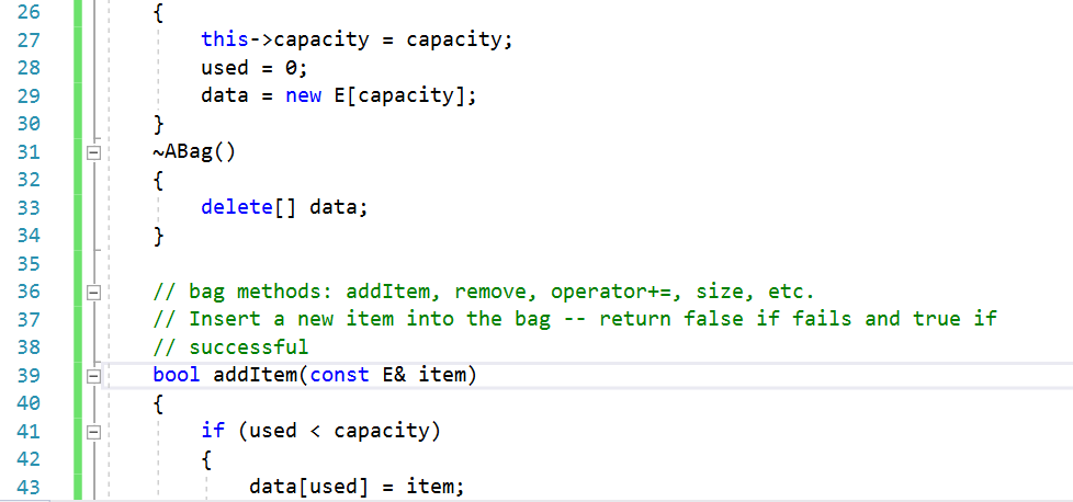 Solved Programming Assignment 1 - Bag-based Dictionary | Chegg.com