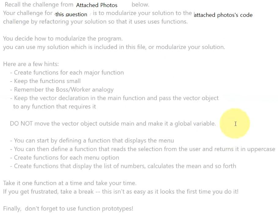 Solved Photos's code. #include #include | Chegg.com