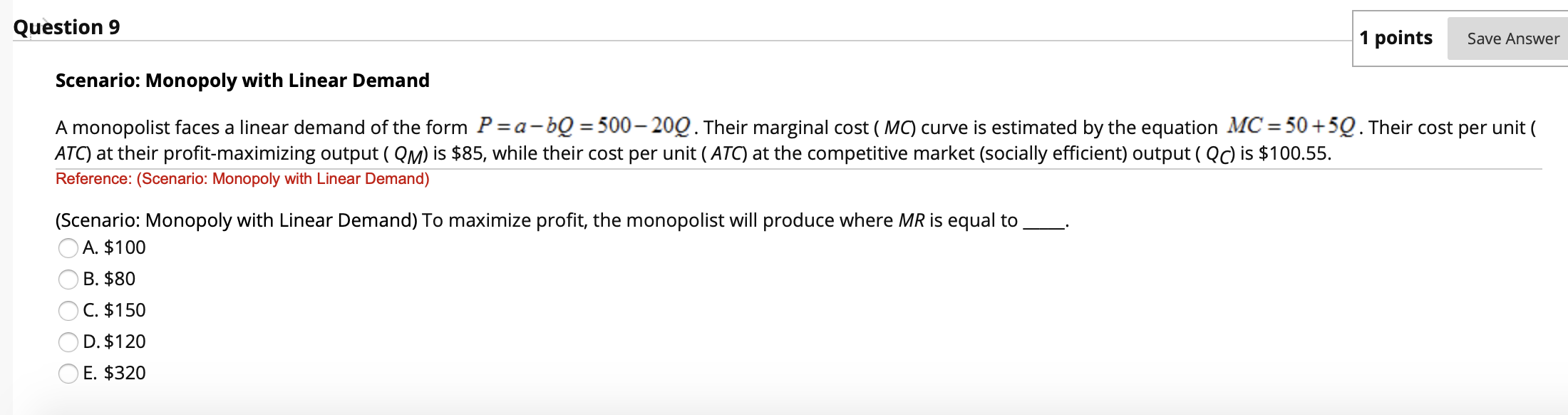 Solved Question 15 1 points Save Answer Normal Form Game: | Chegg.com