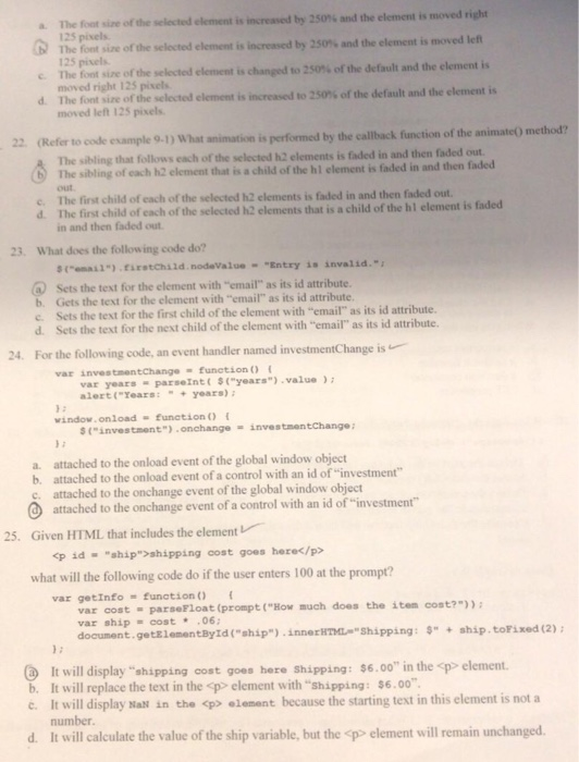 Solved I’m not sure if these answers are right.can you | Chegg.com