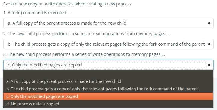 fork command