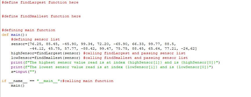 Solved In Python coding: Define the two functions named | Chegg.com