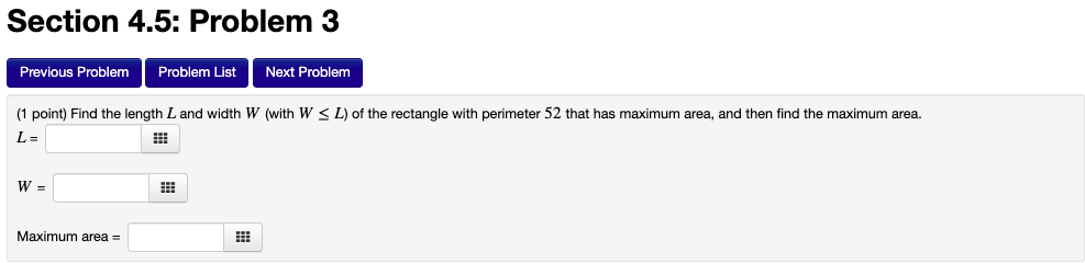 Solved Section 4.5: Problem 10 Previous Problem Problem List | Chegg.com