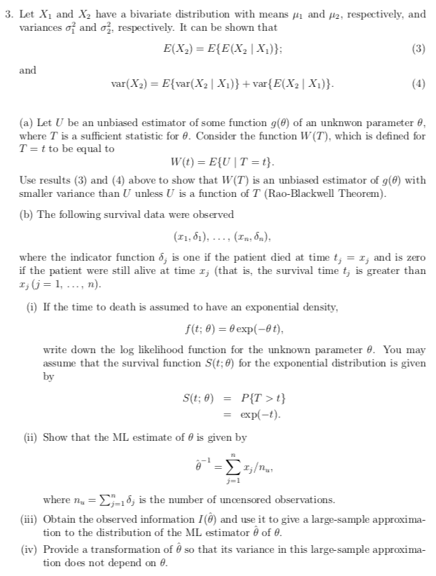 Solved 3· Let X1 and X2 have a bivariate distribution with