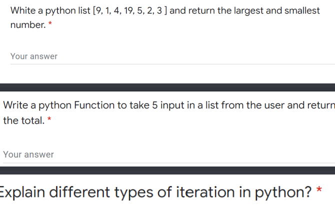 Solved white a python list 9 1 4 19 5 2 3 and chegg
