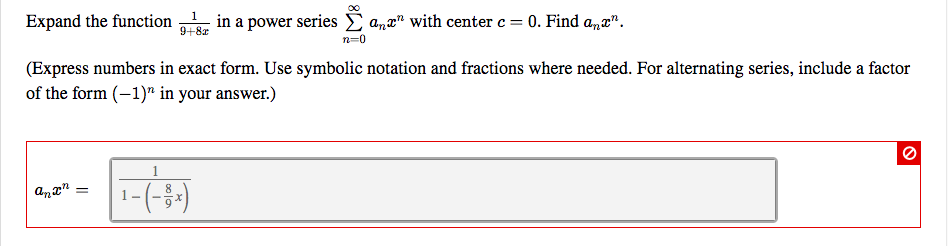 Solved Use The Equation Le E Ae For X 1 To Expand T Chegg Com