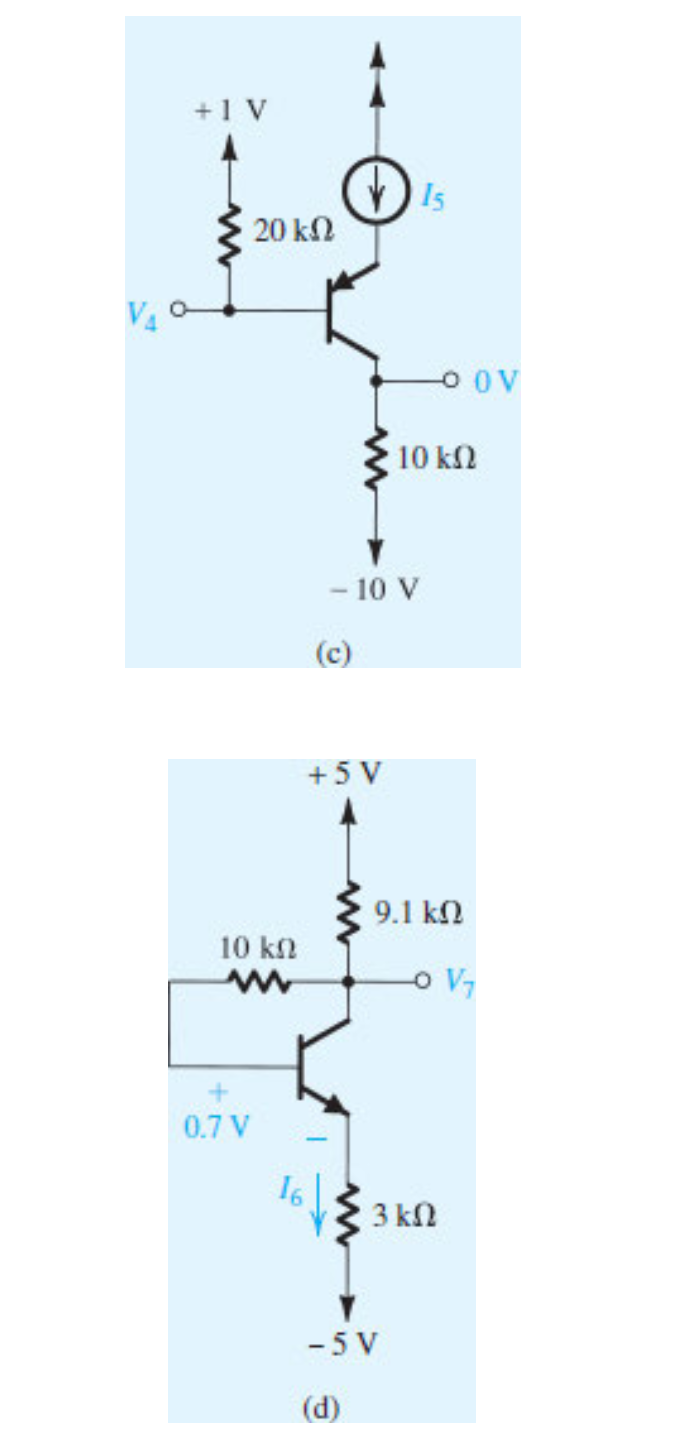 Solved 6.28 For the circuits in Fig. P6.28(a), (b), (c), and | Chegg.com