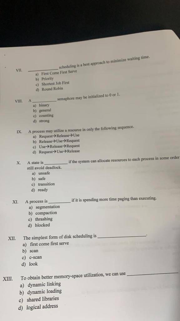 Solved SECTION-A (15 x 1-15 MARKS) Answer All Questions. | Chegg.com
