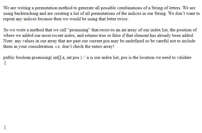 Solved This is all the question is, it's using java and we | Chegg.com
