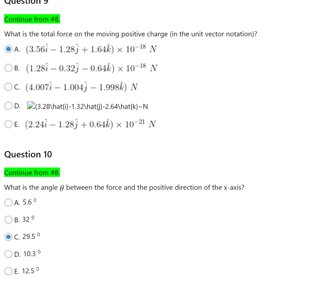 Solved Question 8 Points 1 A Positive Charge Q 3 X Chegg Com