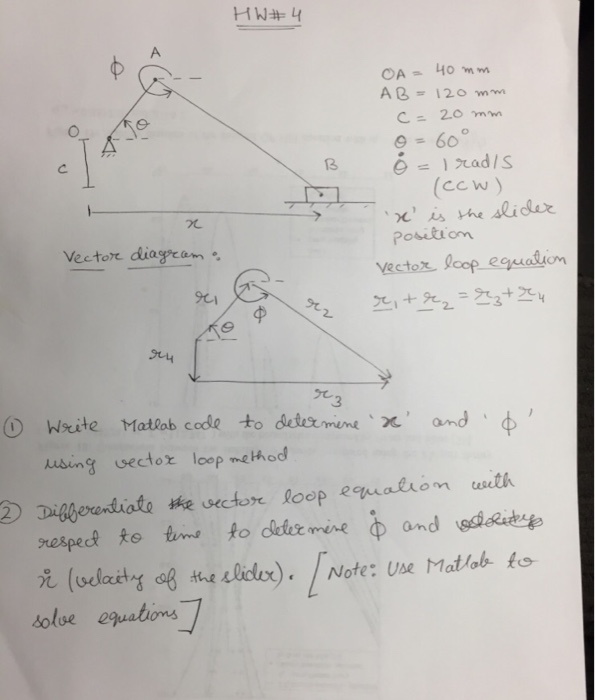 Solved Solve with vector loop method, please be detailed I | Chegg.com