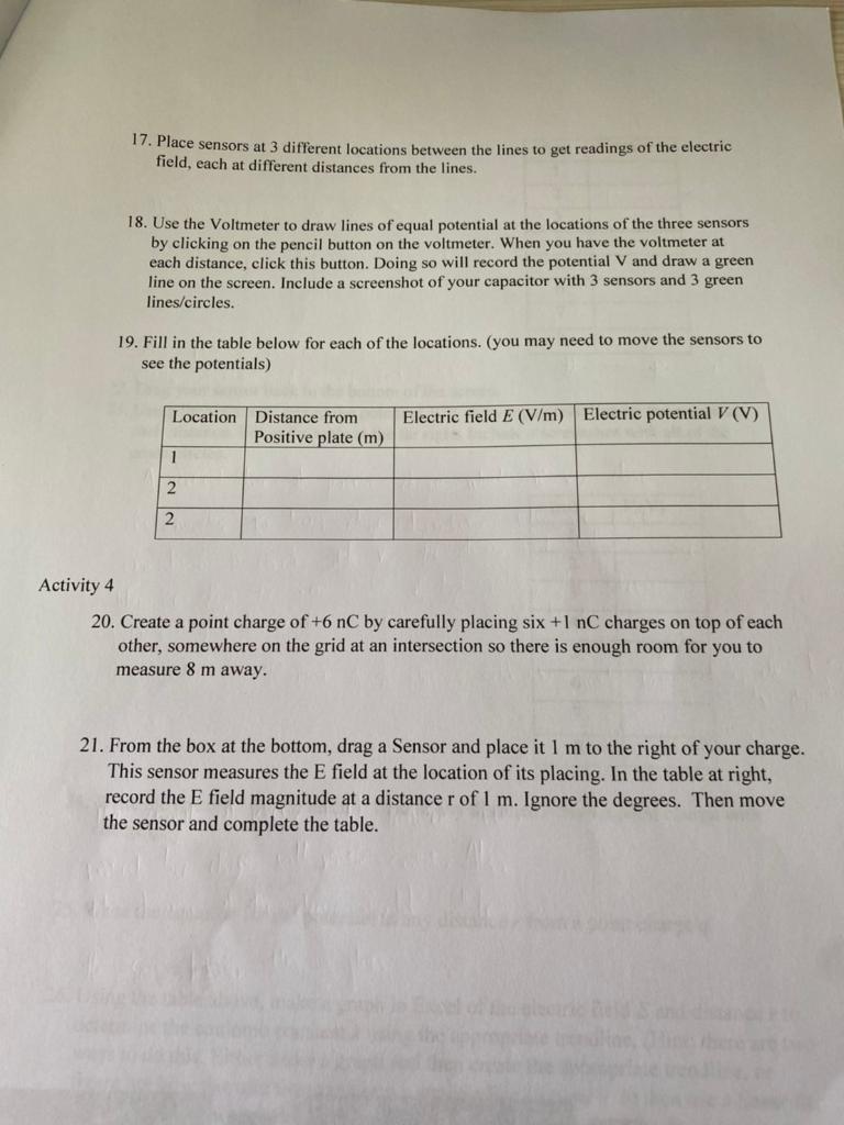 Solved University Physics II Online Lab 1 Pre Lab: 1. Open | Chegg.com