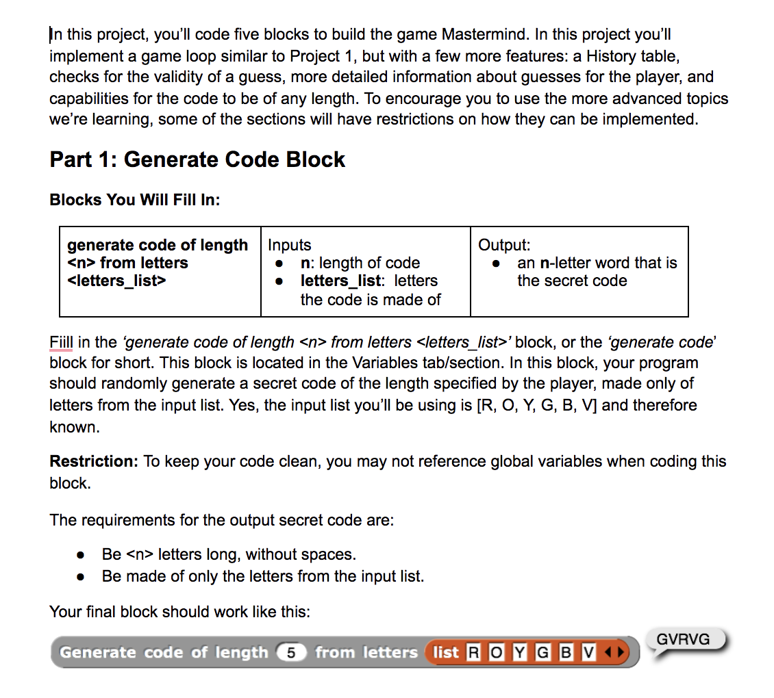 Secret Blocks List