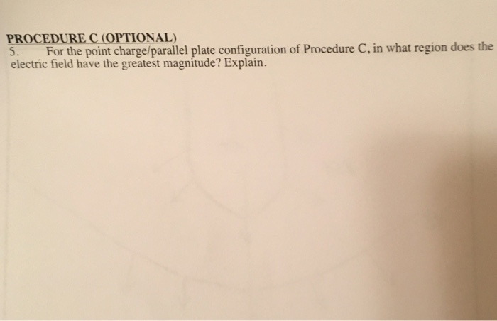 Solved PROCEDURE C (OPTIONAL) 5. For the point | Chegg.com