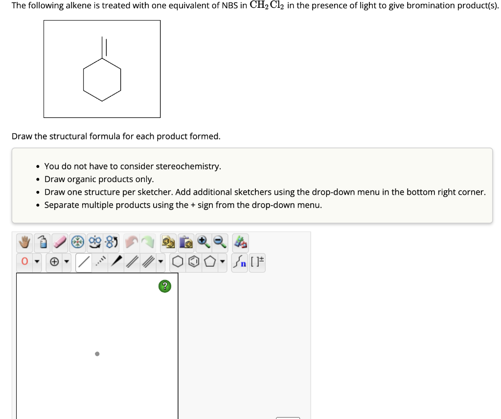 Solved Draw the structural formula for each product formed. | Chegg.com