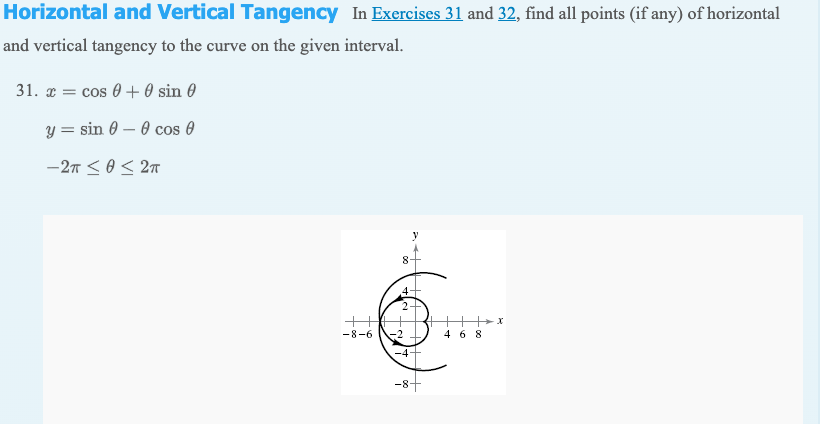 Solved Horizontal And Vertical Tangency In Exercises 31 And 3853