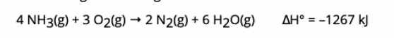 Solved IF NH3 ENTHALPY IS -45.90KJ/MOL, THEN WHAT IS | Chegg.com