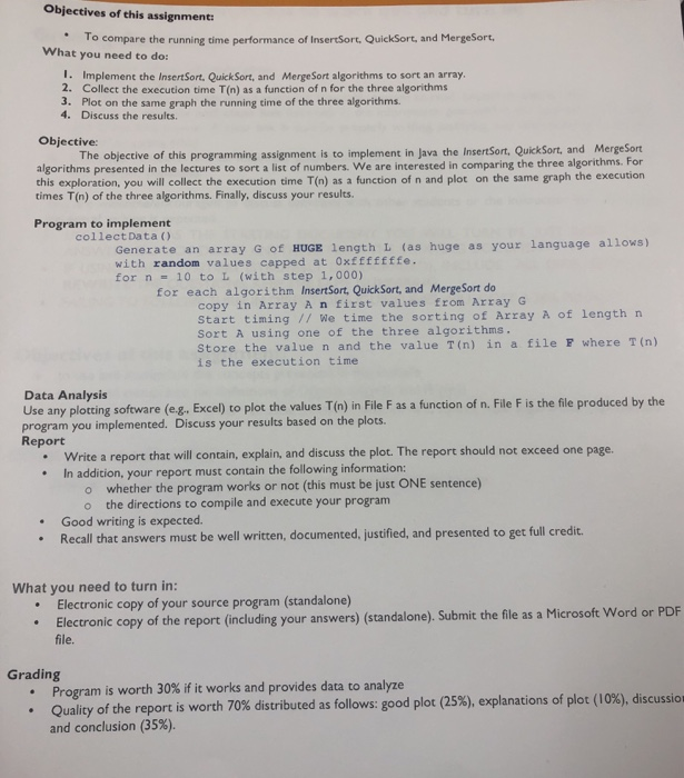 Solved The code need to be implemented in JAVA, JAVA and | Chegg.com