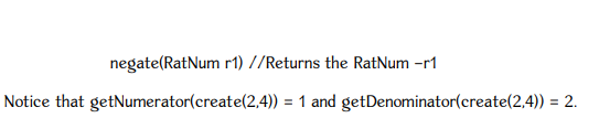 Solved constructs in Java QUESTION The set of rational | Chegg.com
