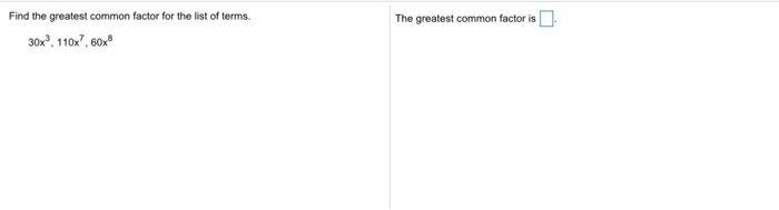 find the common factor of 30 35 and 70