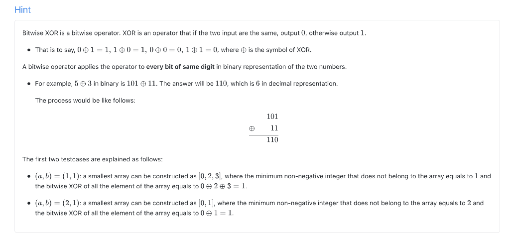 Solved Given two integers a and b, you are going to find a | Chegg.com