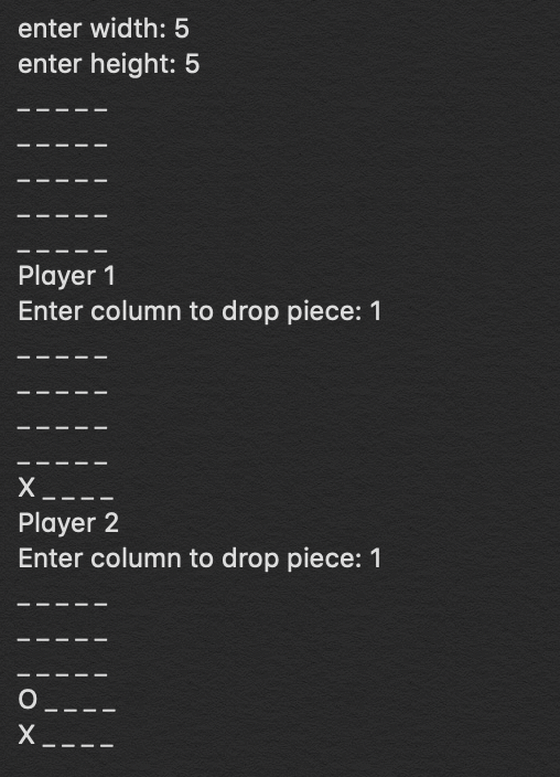 Solved connect four python3 program. I want to create a | Chegg.com